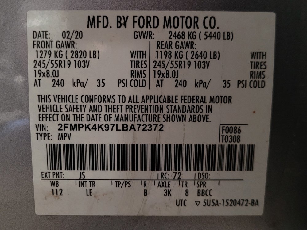 Used 2020 Ford Edge Titanium AWD/4WD image 33