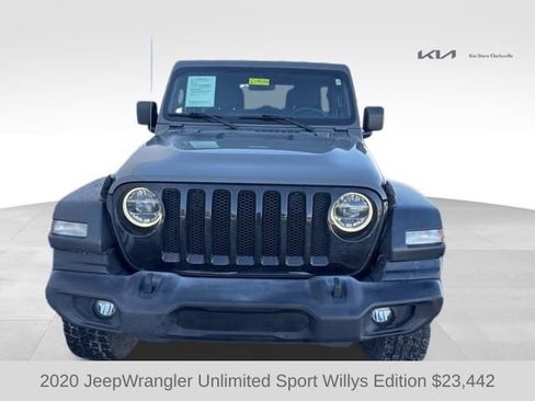 Used 2020 Jeep Wrangler Unlimited Willys image 3