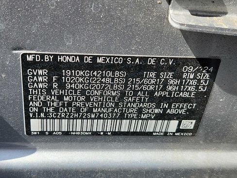 Used 2025 Honda HR-V EX-L image 27