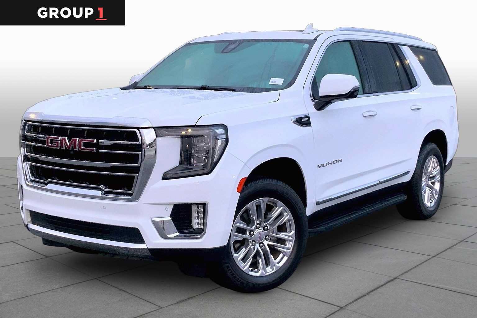 Used 2021 GMC Yukon SLT w/ SLT Premium Package RWD image 1
