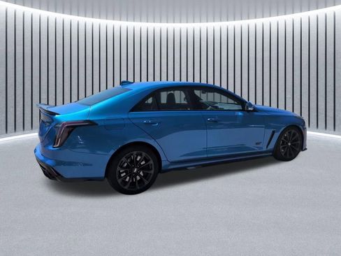 Used 2025 Cadillac CT4 V Blackwing w/ LPO, Blue Accent Package RWD image 7