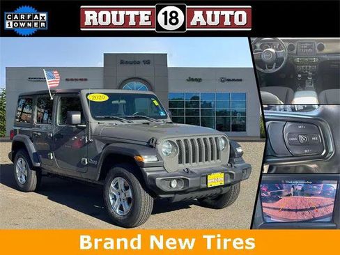 Certified 2020 Jeep Wrangler Unlimited Sport S image 1