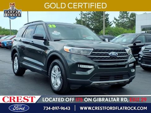 Certified 2023 Ford Explorer XLT w/ Equipment Group 202A AWD/4WD image 1