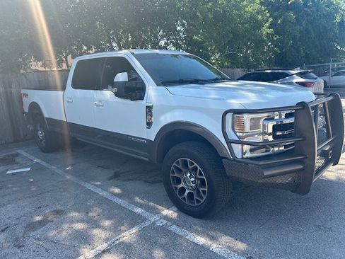 Used 2021 Ford F350 Lariat w/ Lariat Ultimate Package AWD/4WD image 11