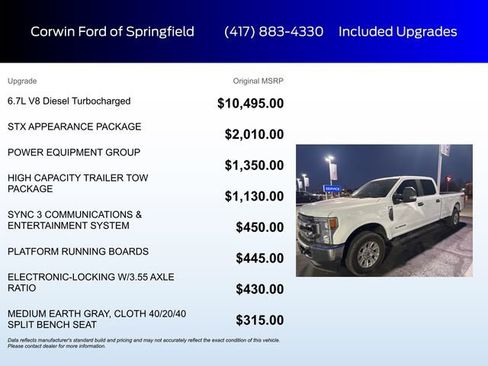 Used 2022 Ford F250 XL w/ STX Appearance Package image 5