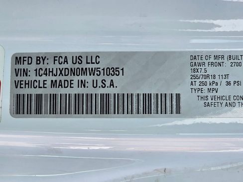 Used 2021 Jeep Wrangler Unlimited Sport image 53