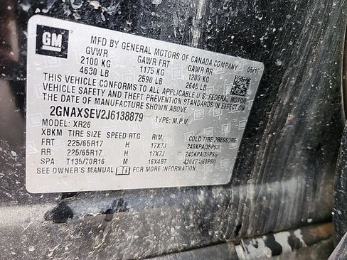 Used 2018 Chevrolet Equinox LT w/ Sun & Infotainment Package AWD/4WD image 40