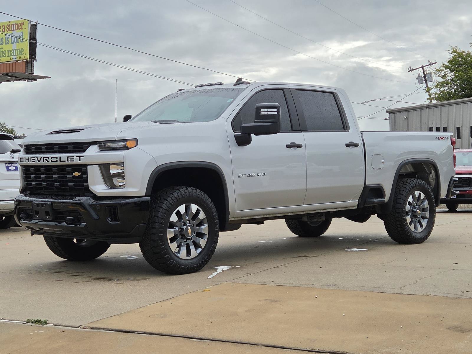 Used 2023 Chevrolet Silverado 2500 Custom w/ Custom Convenience Package AWD/4WD image 3