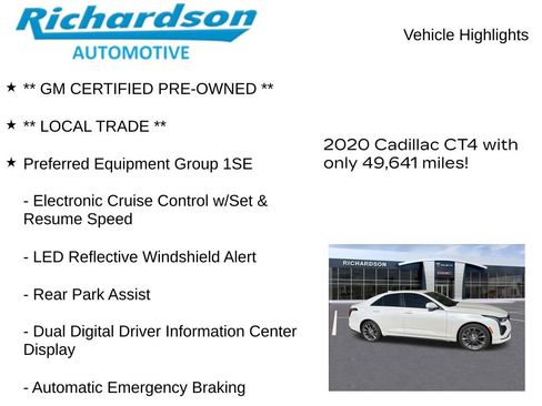 Used 2020 Cadillac CT4 Sport AWD/4WD image 11