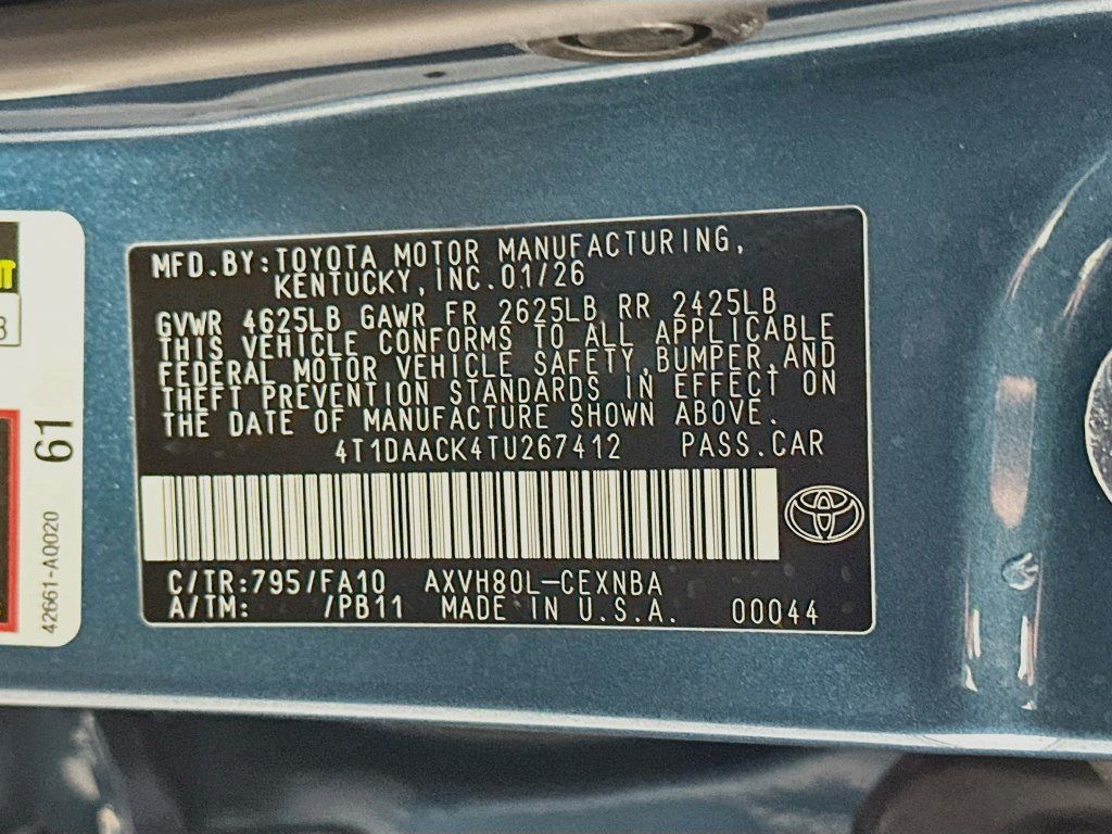 Used 2026 Toyota Camry LE FWD image 30
