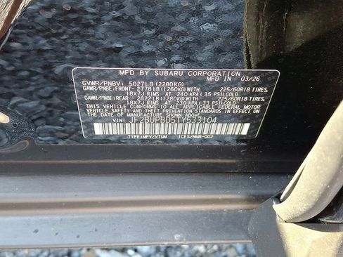 New 2026 Subaru Outback Premium AWD/4WD image 19