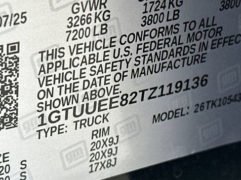 Used 2026 GMC Sierra 1500 AT4 w/ AT4 Premium Package AWD/4WD image 35