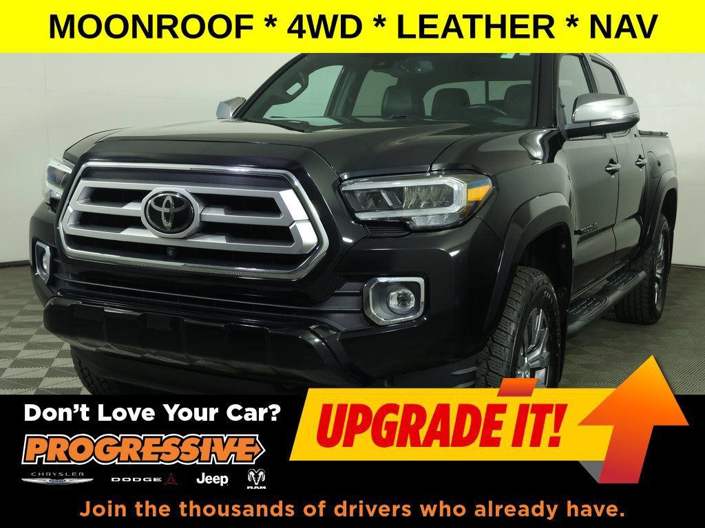 Used 2021 Toyota Tacoma Limited w/ Blackout Package (TMS) AWD/4WD image 1