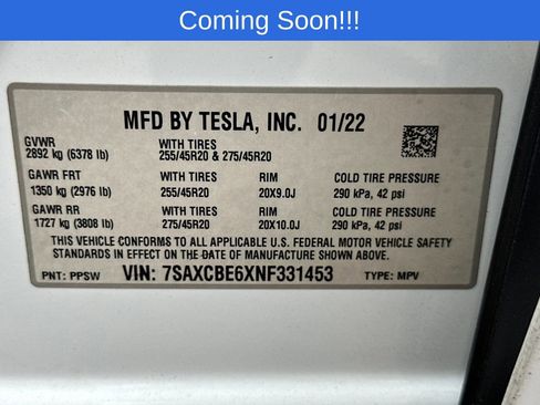 Used 2022 Tesla Model X Plaid image 31