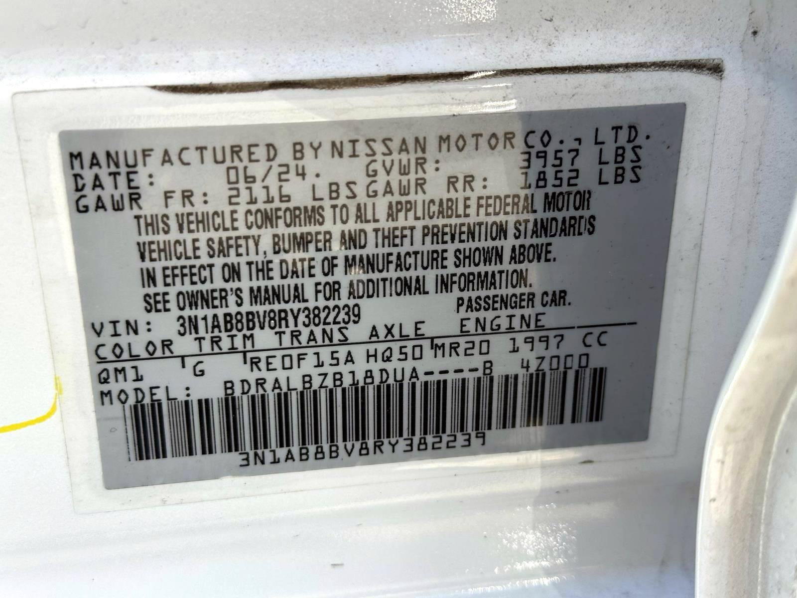 Certified 2024 Nissan Sentra S FWD image 32