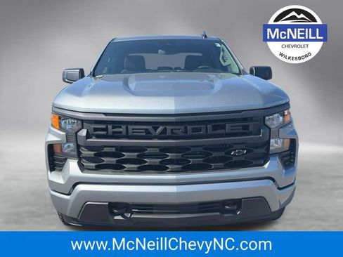 New 2026 Chevrolet Silverado 1500 Custom w/ Turbomax Blackout Package AWD/4WD image 2