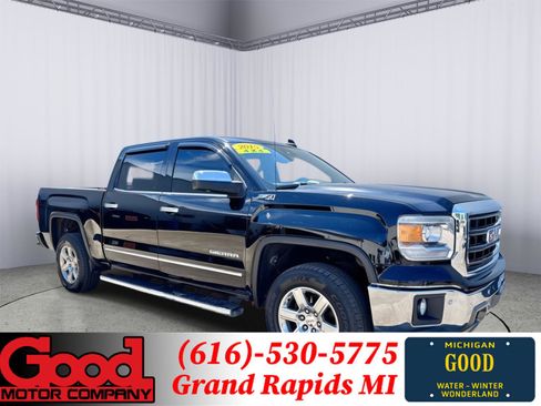 Used 2015 GMC Sierra 1500 SLT w/ Driver Alert Package AWD/4WD image 1