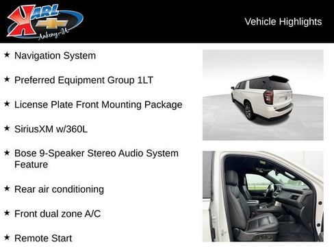 Used 2024 Chevrolet Suburban LT AWD/4WD image 2