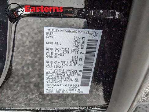 New 2026 Nissan Frontier PRO-4X image 31