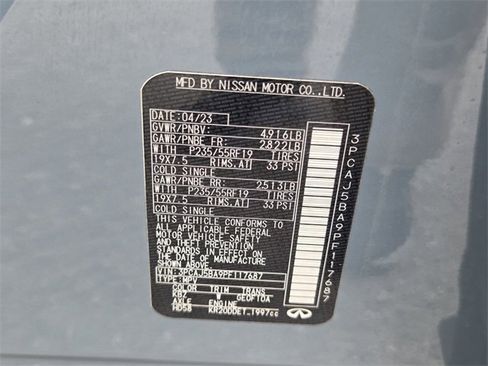 Certified 2023 INFINITI QX50 Luxe w/ Cargo Package image 23