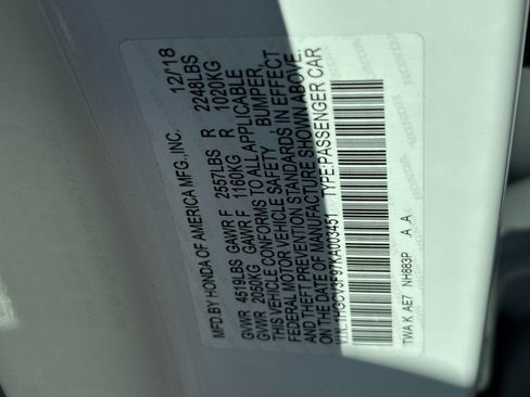 Used 2019 Honda Accord Touring image 29