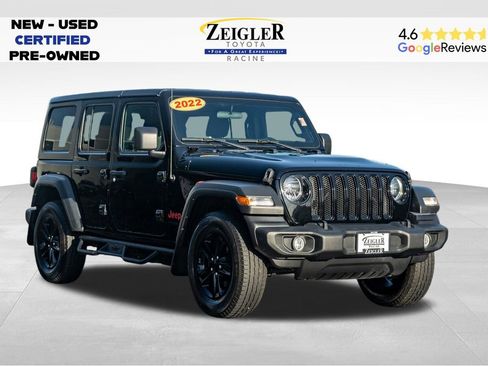 Used 2022 Jeep Wrangler Unlimited Sport image 1