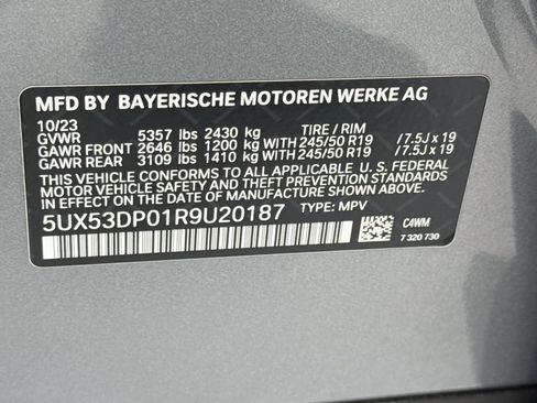 Certified 2024 BMW X3 xDrive30i w/ Convenience Package AWD/4WD image 34