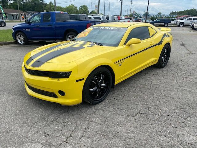 Used 2014 Chevrolet Camaro LS w/ Black Rally Stripe Package RWD image 3