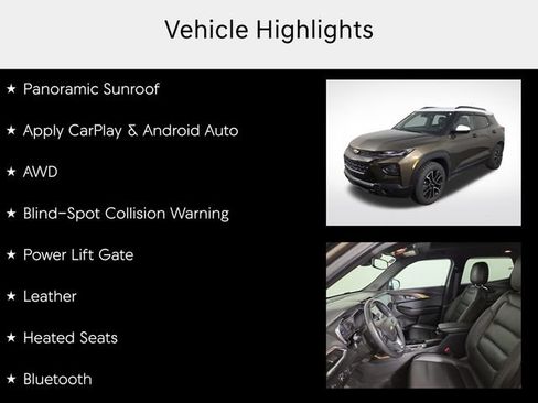 Used 2021 Chevrolet TrailBlazer ACTIV w/ Sun and Liftgate Package AWD/4WD image 7