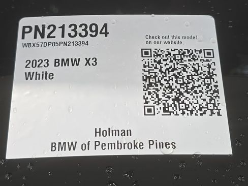 Certified 2023 BMW X3 xDrive30i w/ Premium Package w/ZPA AWD/4WD image 24