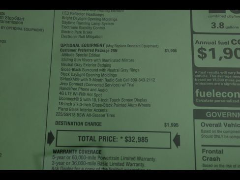 New 2026 Jeep Compass Latitude image 21