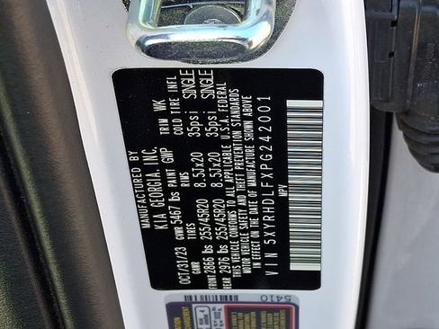 Certified 2023 Kia Sorento X-Line EX image 29