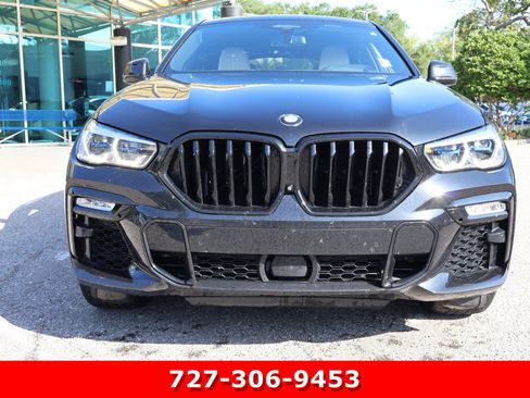 Used 2021 BMW X6 M50i w/ Executive Package AWD/4WD image 11