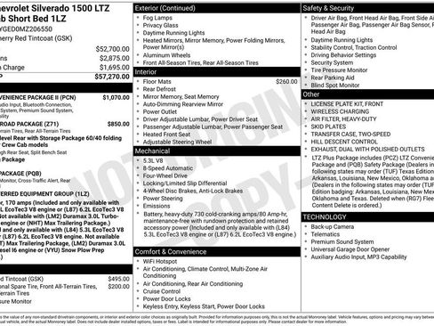 Used 2021 Chevrolet Silverado 1500 LTZ w/ LTZ Convenience Package II image 28