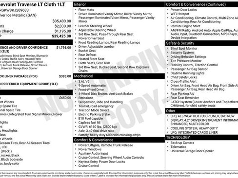 Used 2019 Chevrolet Traverse LT image 4