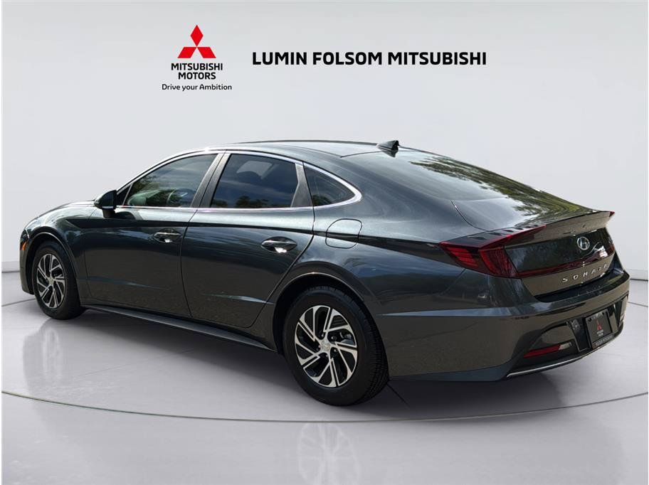 Used 2021 Hyundai Sonata Blue FWD image 3
