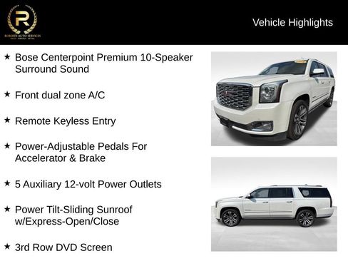 Used 2018 GMC Yukon XL Denali w/ Denali Ultimate Package AWD/4WD image 18