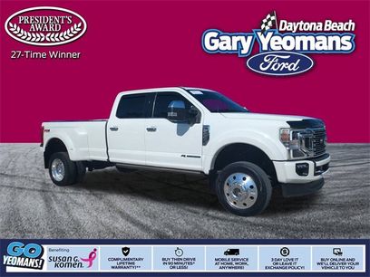 Certified 2022 Ford F450 Platinum w/ FX4 Off-Road Package