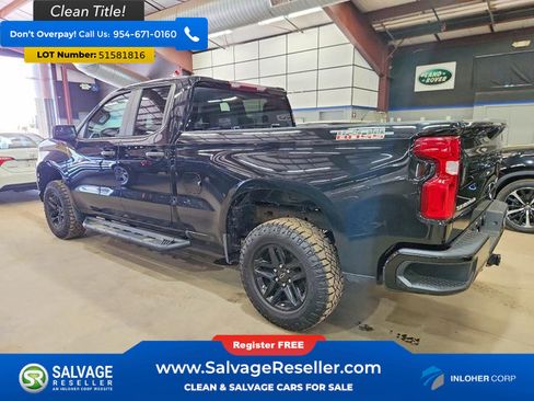 Used 2019 Chevrolet Silverado 1500 Custom Trail Boss w/ Custom Convenience Package AWD/4WD image 3