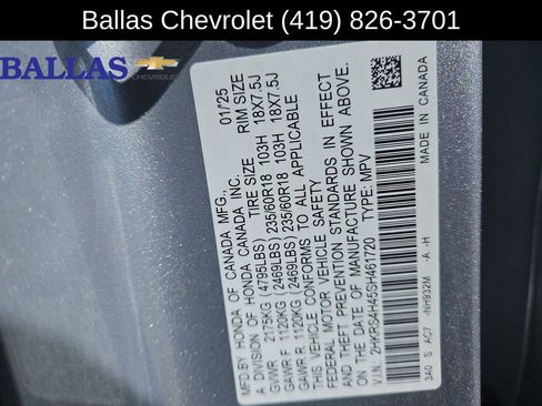 Used 2025 Honda CR-V EX image 34