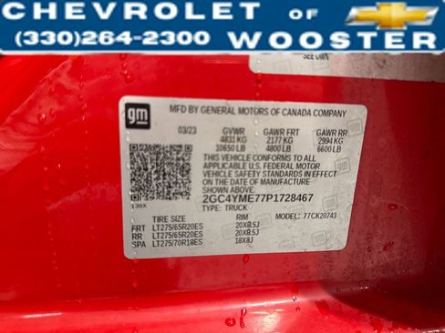 Used 2023 Chevrolet Silverado 2500 Custom w/ Gooseneck/5TH Wheel Package image 36