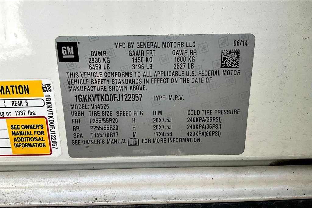 Used 2015 GMC Acadia Denali AWD/4WD image 19