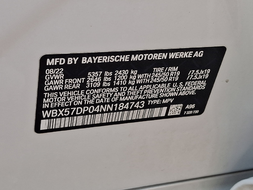 Used 2022 BMW X3 xDrive30i w/ M Sport Package 2 AWD/4WD image 29