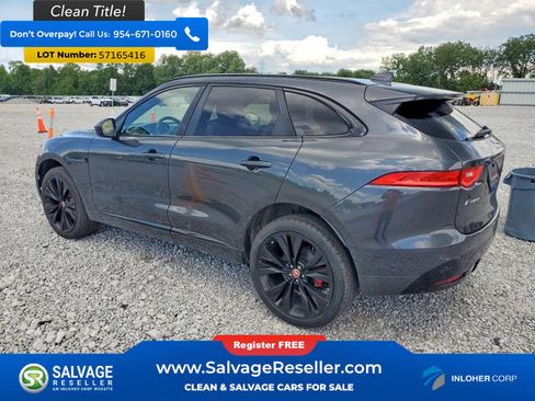 Used 2018 Jaguar F-PACE S AWD/4WD image 3