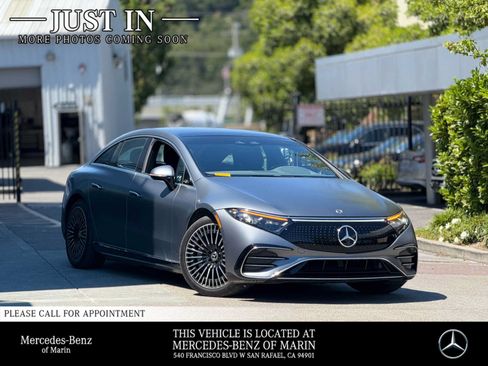Used 2023 Mercedes-Benz EQS 580 4MATIC Sedan image 1