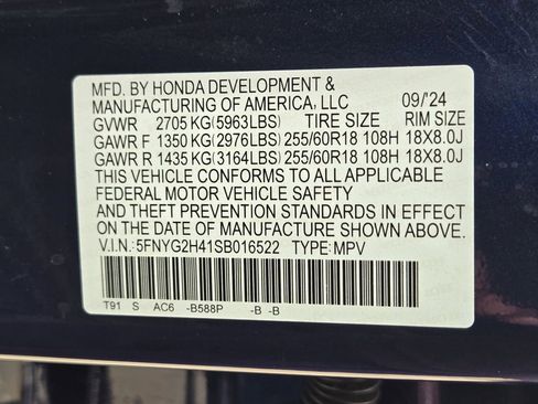 Certified 2025 Honda Pilot EX-L image 32