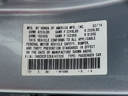 Used 2014 Honda Accord LX image 27