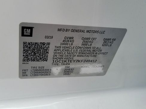 Used 2019 Chevrolet Silverado 2500 LTZ w/ Duramax Plus Package AWD/4WD image 33