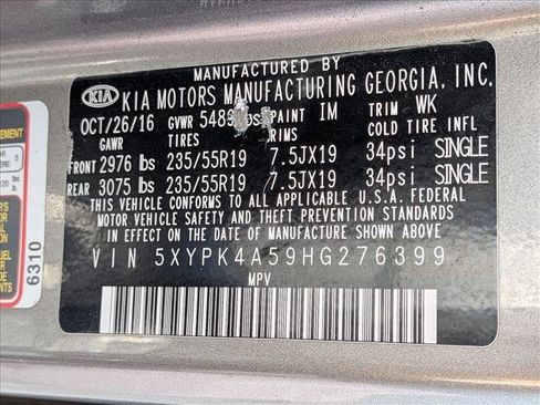 Used 2017 Kia Sorento SX FWD image 27
