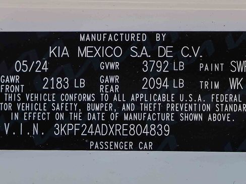 Certified 2024 Kia Forte LXS image 32